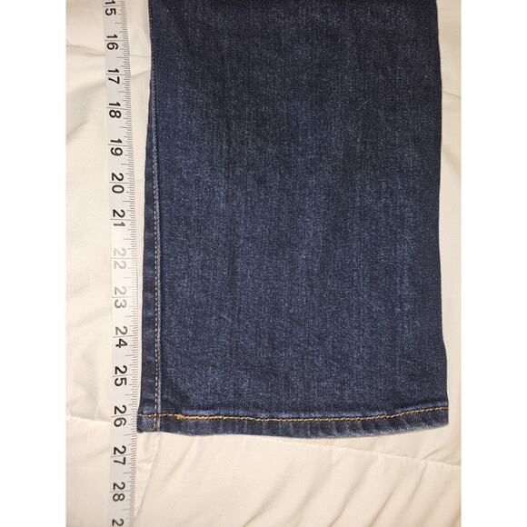 Levi’s Ribcage Straight Ankle Jeans Women’s 27 High Rise Distressed Button Fly - Picture 3 of 8